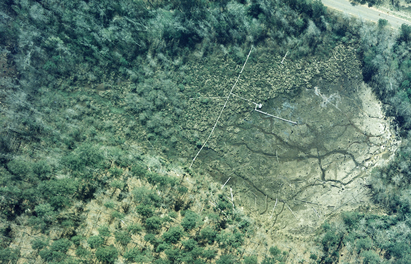 aerial view of TWE